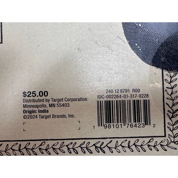 John Derian x Target Kitchen Chef Tablecloth 60” x 104” Cotton/Linen New 2024 - Picture 6 of 10